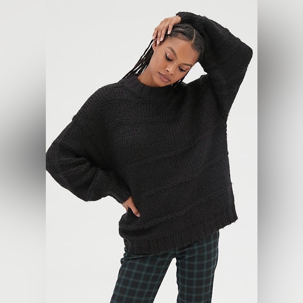 Urban Outfitters Blythe Striped Pullover Sweater Size Large